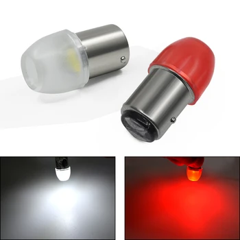 

2pcs wholesale car brake signal light 1157 BAY15D 5630 2smd auto lamp bulb White Red strobe Tail Stop Light Universal 12V