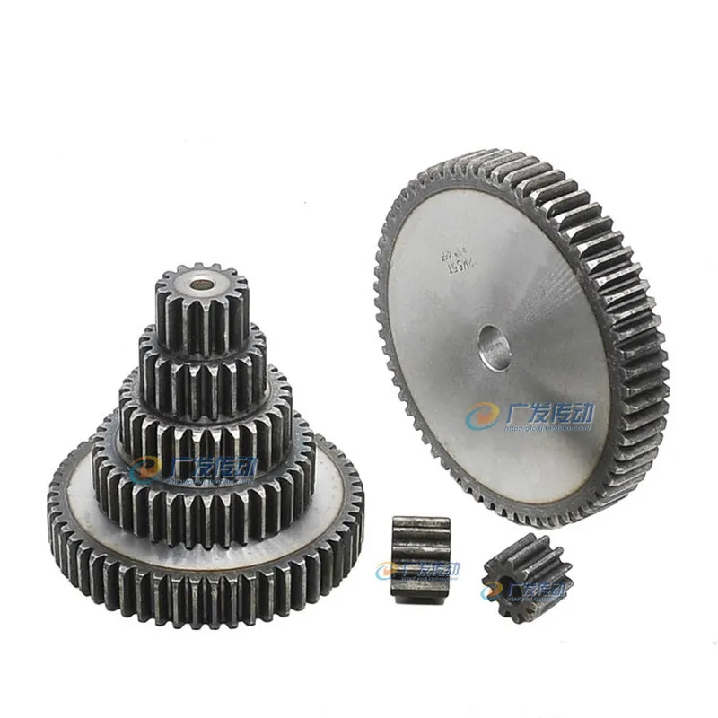 1 шт. spur gear 2 mod 25 зубьев 2M25T зуб 25 зубьев spur зубчатая шестерня толщина 20 мм
