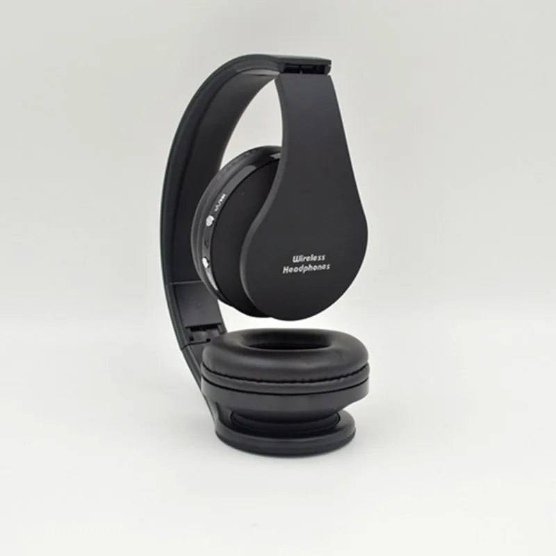 Настоящие стерео Bluetooth наушники беспроводные+ проводные наушники HIFI переносная папка Спортивная гарнитура с микрофоном для планшета