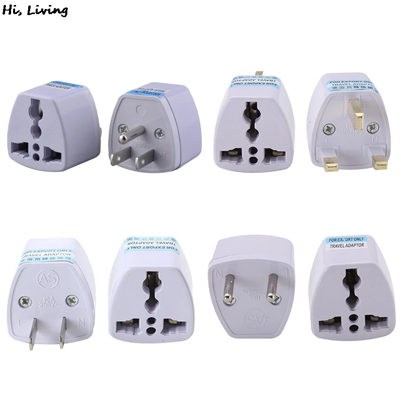 1 шт. универсальное дорожное зарядное устройство с 2-контактным разъемом |