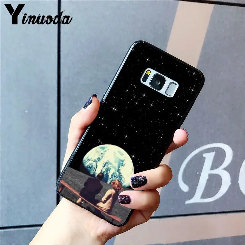 Great Trippy Art aesthetic Space astronaut Moon Girl