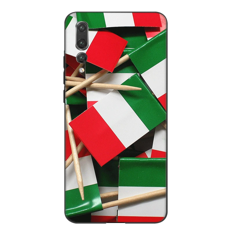 Мобильный чехол для телефона huawei Honor Note 10 View 20 6A 7A 7C 7X8 8X 8C 9X9 Lite Pro Чехол с итальянским флагом