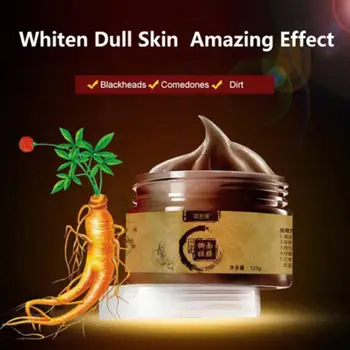 

1 X Peel off mask Ginseng Mask Transitional Herbal Ginseng Black Head Peel Off Mask Masker 120g/ml GK