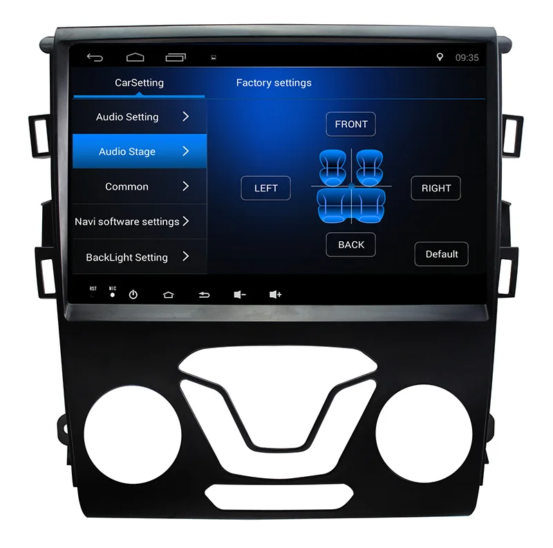 " Android 9,0! Автомобильный DVD ПК Мультимедийный dvd-плеер gps Navi Стерео Радио для Ford Mondeo Fusion 2013- OBD2 DVR