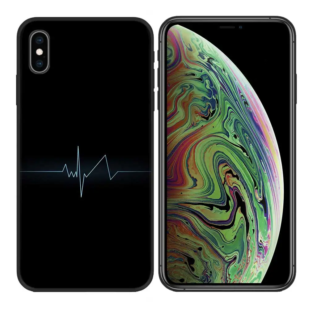 Силиконовый чехол Tasche Deckt Concha Ader медсестры для iPhone X XS XR XS 11 11Pro Max 7 8 6 6S 5 5S SE Plus Fundas Capa