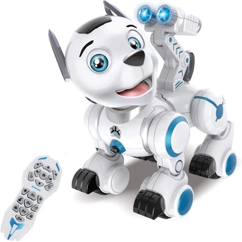 

Remote Control Robotic Dog Pets ligent Walking Dancing Robot Puppy Toys Electronic Animal Pets with Light and Sound