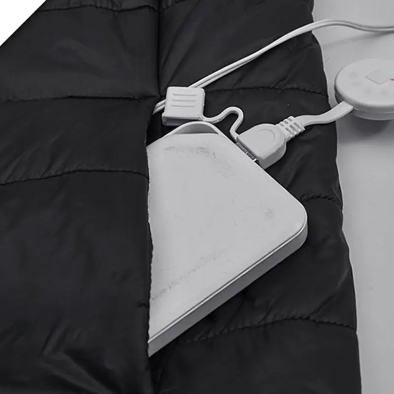 Men Women Outdoor USB Heating Vest Coat Sleeveless Jacket Electric Thermal Clothing Winter Flexible Unisex Clothing Vest