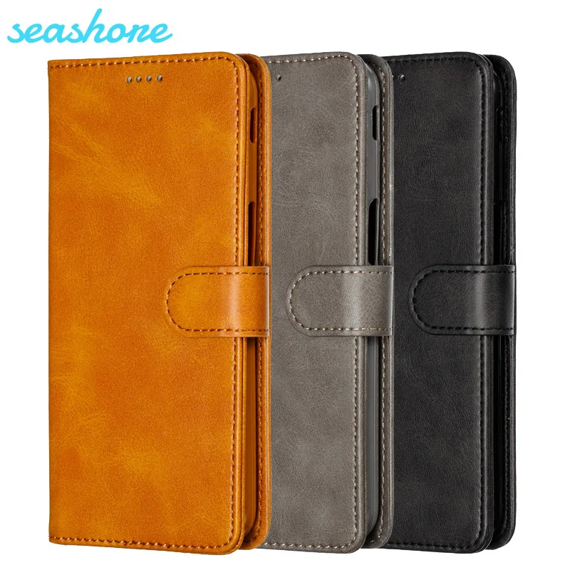 For Samsung Note 10 Pro PU Leather Flip Case Wallet Bag Cover For