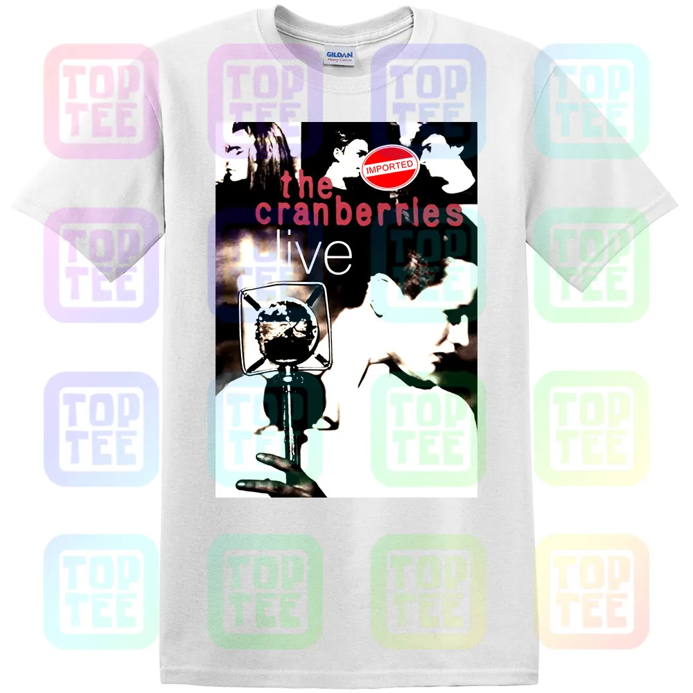 VTG rare-Футболка-THE cranberry LIVE-топ Репринт-limmited edition USAsz