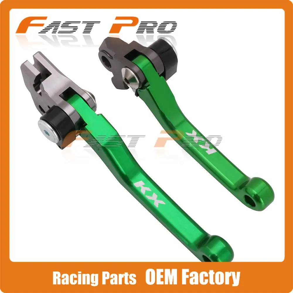 Мотоцикл с ЧПУ тормозные рычаги сцепления для Kawasaki KX125 2006-2008 KX250 2005-2008 KX250F 2005-2012 KX450F 2006-2012 Байк
