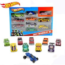 Hot Wheels track ESS BSC 10-Car Pack 1: 64 мини-модель автомобиля детские игрушки для детей Diecast Brinquedos Hotwheels подарок на день рождения 54886