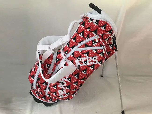 Pearly Gates Bag PG89 Golf Standard Bag Red Color Pearly Gates Golf Rack Bag EMS Free Shipping