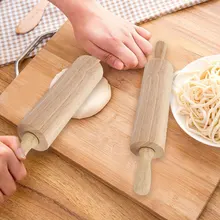 Деревянная скалка для раскатки теста экологичный торт кухонный ручной экономичный печенье декор для хлеба домашнее тесто ролик тиснение