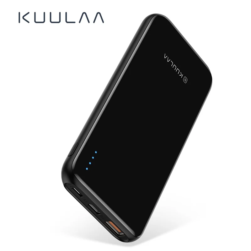 KUULAA 10000 мАч Быстрая зарядка 3,0 USB внешний аккумулятор для iPhone X XS Max Xiaomi Mi 9 8 повербанк внешний аккумулятор зарядное устройство для телефона QC3.0