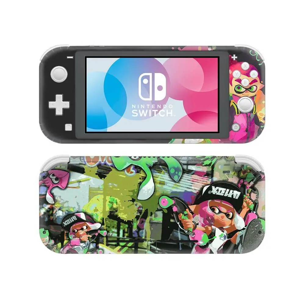 Splatoon Nintendoswitch Skin Sticker Decal Cover Voor Nintendo Schakelaar Lite Protector Nintend Schakelaar Lite Skin Sticker Vinyl