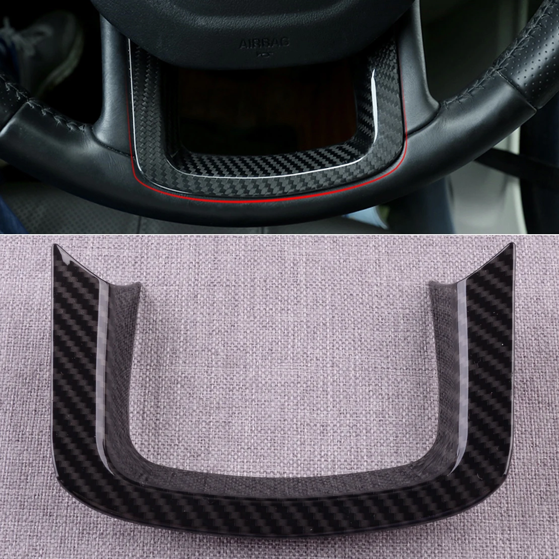 Рулевое колесо из углеродного волокна тип U для Land Rover Range Sport 2019 2018 2017 2016 2015 2014 |