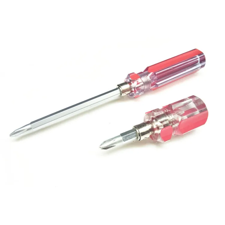 

Cross Small Screw Driver Multi-functional Converter Dual-Use Tool Screw up Mini Manual Screwdriver