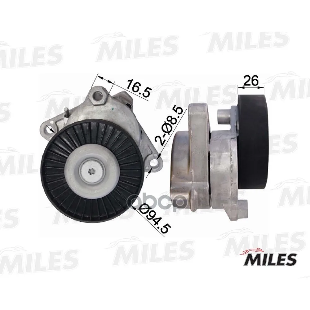 Ролик Ремня Приводного Mb W210/W211/W639 M112/113 Miles Ag00038 Miles арт. AG00038