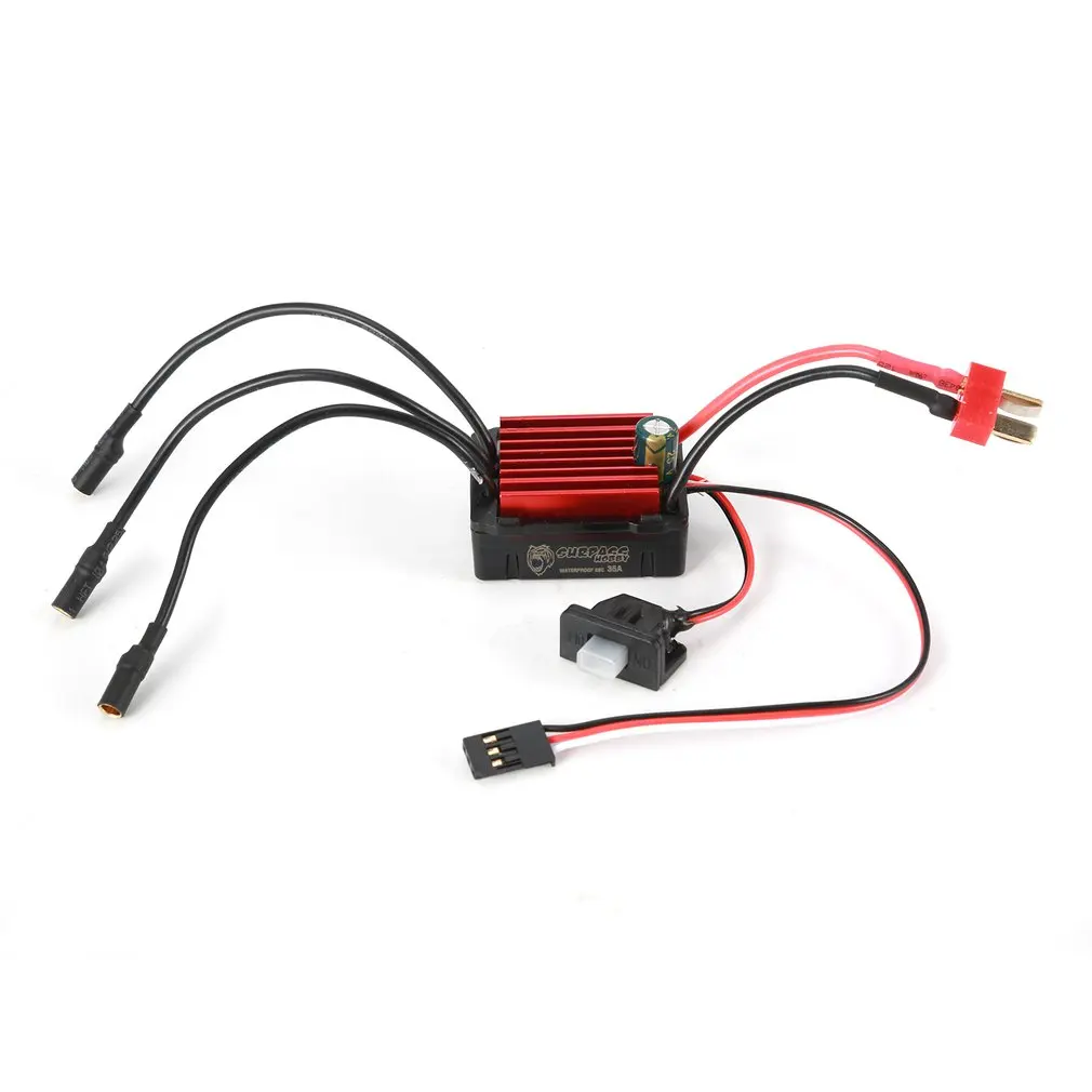 SURPASSHOBBY KK Combo 2040 2280KV 3200KV 3900KV 4480KV бесщеточный мотор w/35A ESC для Traxxas HSP Tamiya Axial 1/16 1/18 RC автомобиля