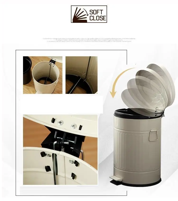 Habitacion кухонный держатель мешка для мусора Prullenbak Vuilnisbak Reciclaje De Pedal Recycle Poubelle Cubo Basura мусорное ведро