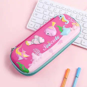 

Kawaii School Pencil Case for Girls Boy Penal Cute Pencilcase Large Storage Pencil Bag Cartridge Stationery Kit Escolar Supplies