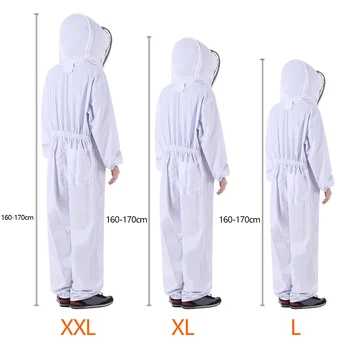 

Professional Thickened Beekeeping Suit Cotton Protective Full Body Clothing Garden Apiculture Beekeeping Equipment For Beekeeper