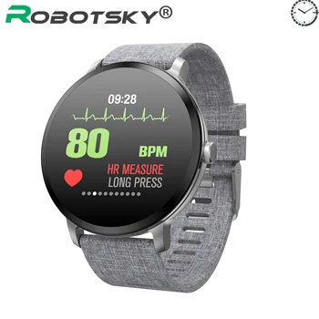 

V11 Smart watch IP67 waterproof Tempered glass Activity Fitness tracker Heart rate monitor BRIM Men women smartwatch