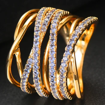 

GODKI Jimbora Super Noble Gorgeous Luxury Rings for Women Bridal Engagement Wedding Jewelry Cubic Zirconia CZ Women Daily 2020