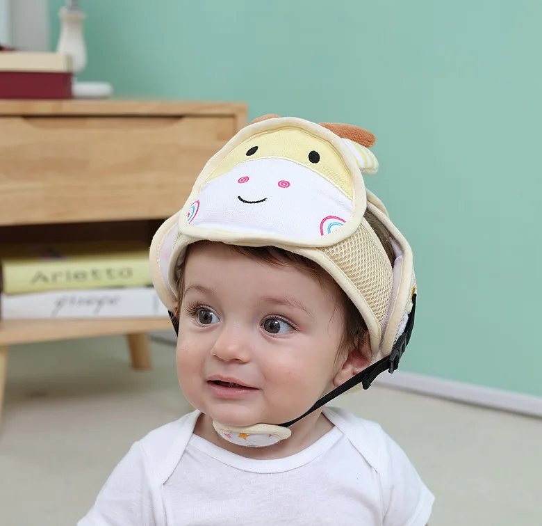 Детская осенняя Кепка для малышей, кепка для защиты от столкновений, Кепка для малышей, Детский защитный шлем, шлем, головной убор