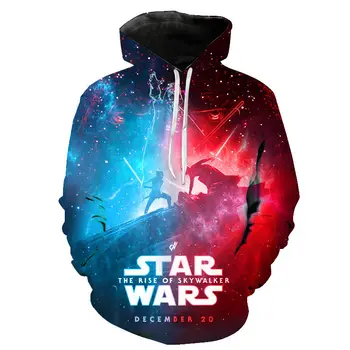 

Star Wars The Rise of Skywalker 3D Print Hoodies Casual Style Clothes Men Women Children Clothes Slim Hot Sale Sweatshirt hooded