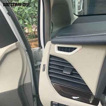 

For Toyota Sienna 2019 2020 Carbon Fiber Front Upper Air Condition Vent Outlet Cover Trim Decoration Accessories Car Styling