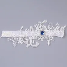 Женские вечерние, с цветочной вышивкой, эластичный со стразами, для ног, подвязки, удобные, облегающее кольцо, для косплея, модные, сексуальные, свадебные, изысканные