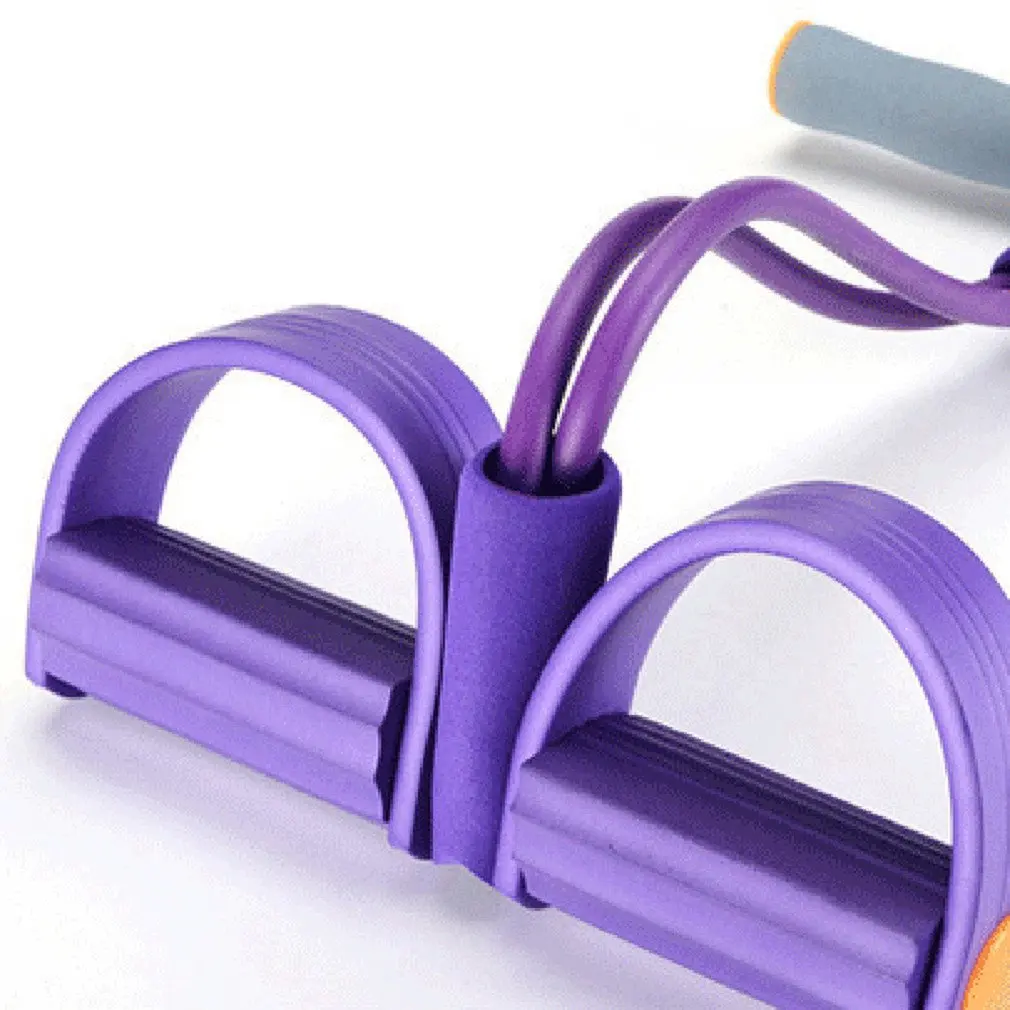 1Pc Fitness Gum Resistance Bands Latex Pedal Exerciser Sit-up Pull Rope Expander Elastic Bands Yoga equipment Pilates Workout