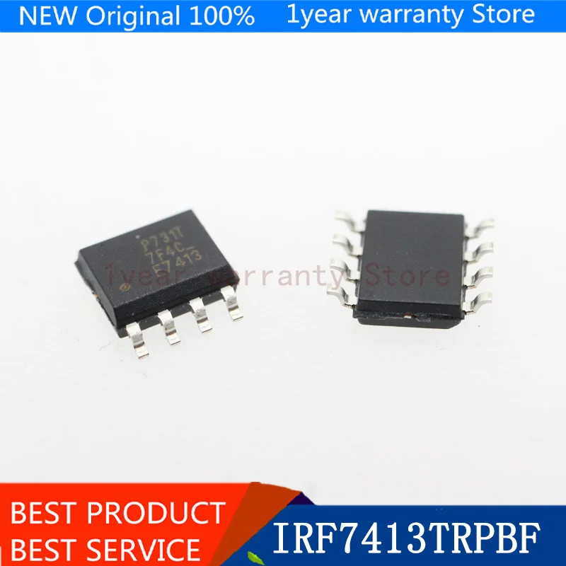 {Новый оригинальный} 10 шт./лот IRF7413TRPBF IRF7413 IRF7413TR RF7413 F7413 7413 SOP-8 | Электроника