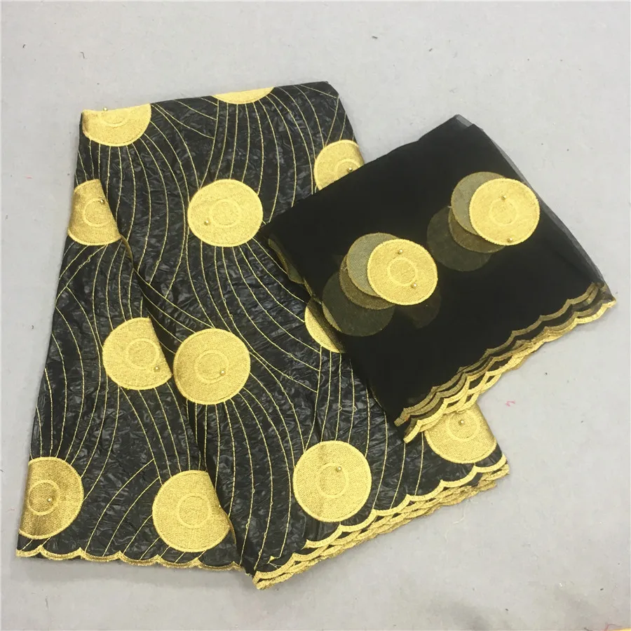 Bazin ткань африканского ришелье бассейна riche парча в Гвинейском стиле Базен кружевная ткань 5+ 2 ярдов/партия