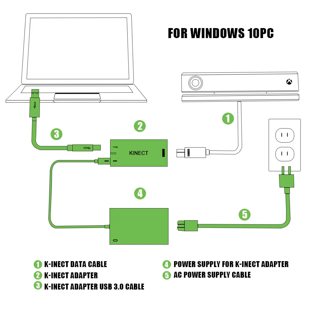 Kinect Adapter for Xbox One for XBOX ONE S Kinect Adaptor