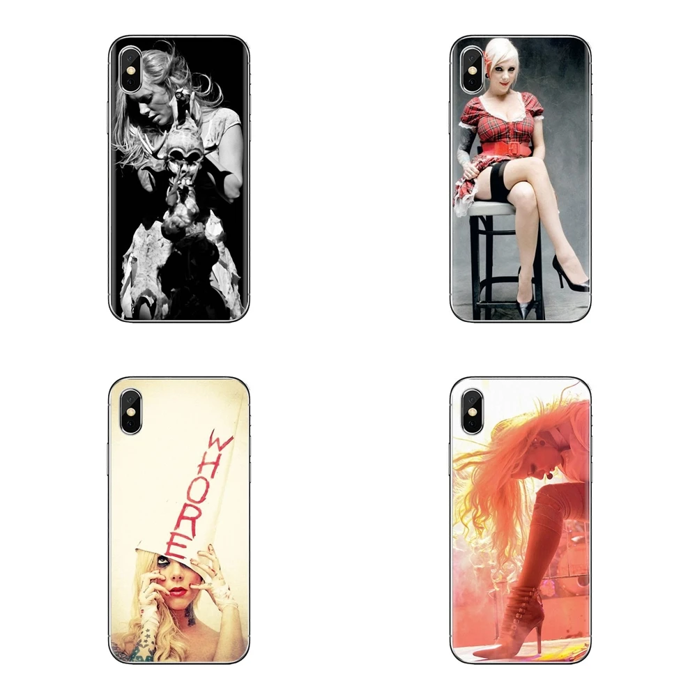 For Samsung Galaxy S2 S3 S4 S5 MINI S6 S7 edge S8 S9 Plus Note 2 3 4 5 8 Coque Fundas Maria Brink In This Moment Soft Case Cover |