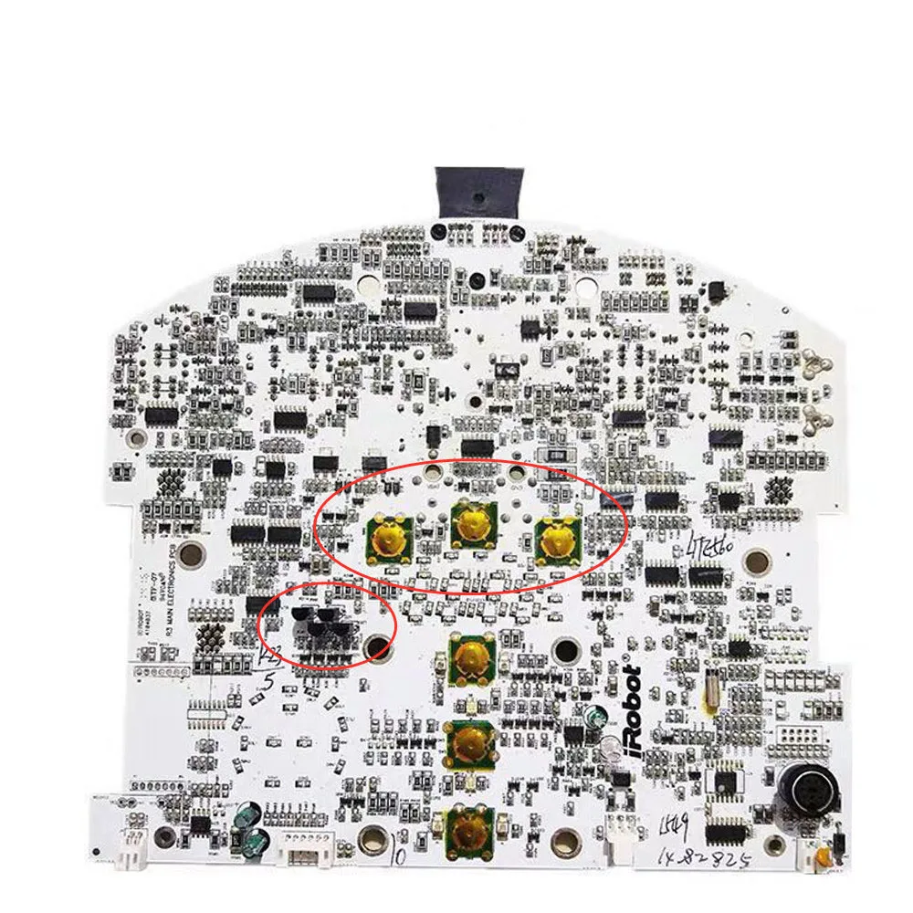 Irobot Roomba motherboard, spare parts of 500600 series vacuum cleaner, PCB motherboard with timing function