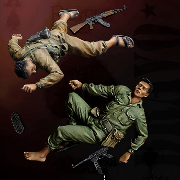 Модель солдата из смолы 1/35 года модель VC Ace of Spades 2 GK военная тема Второй мировой