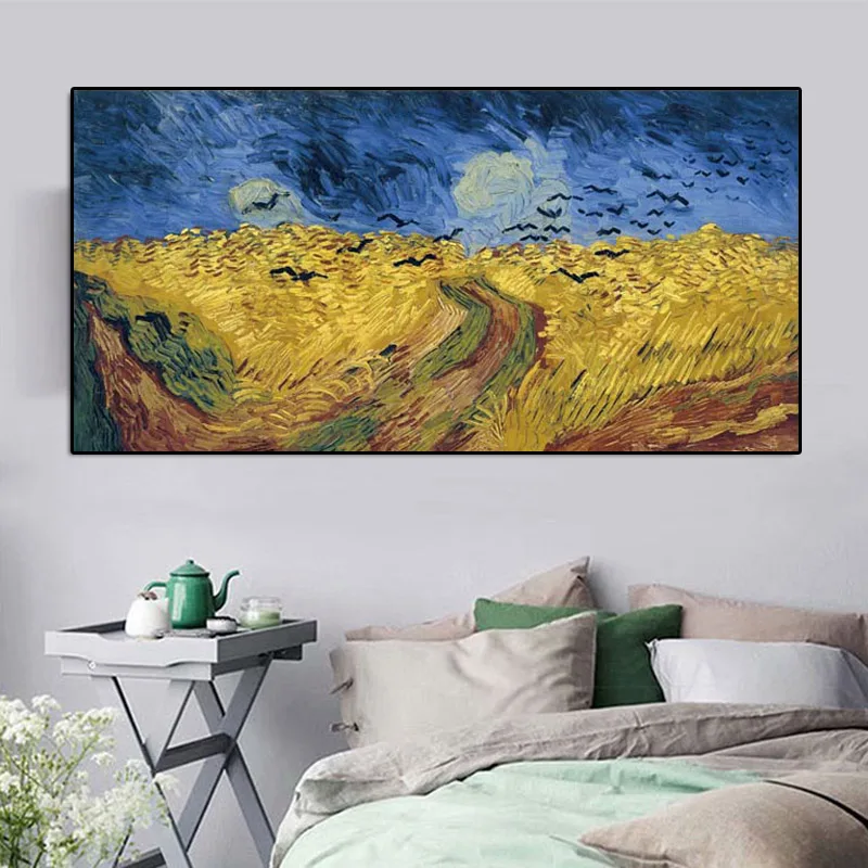 

Abstract Posters And Prints Oil Painting Reproduction By Vincent Van Gogh Canvas Painting Wall Pictures for Living Room Quadro