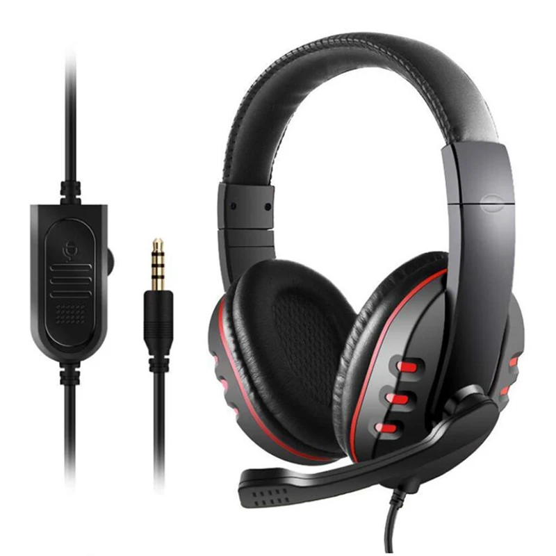 USB Проводная гарнитура для наушников PS3 PS4 наушники с микрофоном шумоподавление