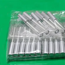 30 Вт, 90 шт. 3 мл Пустые контейнеры бальзам для губ серебряной крышкой для губ косметическая кисть для Пластик губ масло трубка прозрачная пустой контейнер губной помады, бутылка