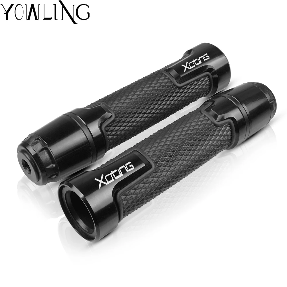 7/8 ''22Mm Per Kymco Xciting 250 400 500 400I S400I 500I Manopole Moto Antiscivolo Scooter Maniglia Estremità Manopole Manubrio Manubrio