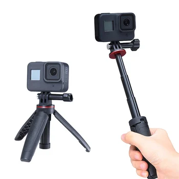 

Mini Selfie Stick Tripod Extension Pole for DJI OSMO Action Sport Camera Accessories Tripod for GoPro Hero 8 Black Camera