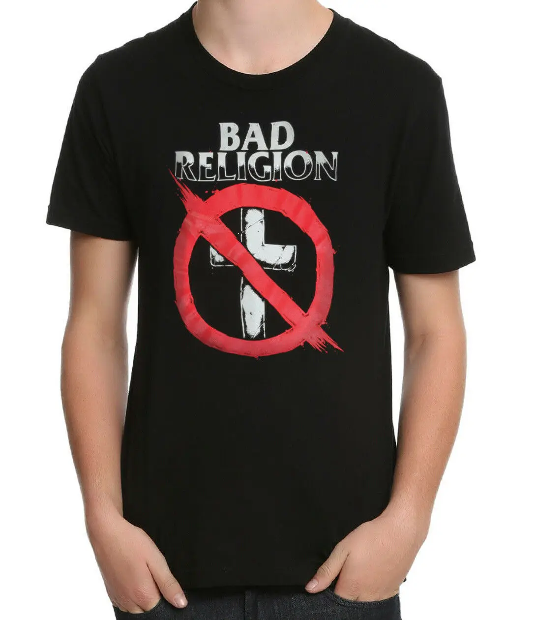 

Bad Religion - Cross Logo Black T-Shirt - BRAND NEW - SIZE Medium