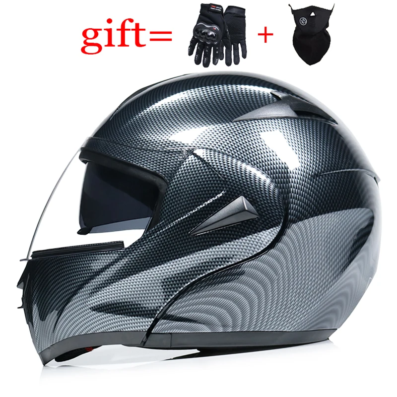 Абсолютно moto rcycle двойной козырек шлемы модульный флип-шлем гоночный двойной объектив capacete casco moto DOT шлем добродетель 808 - Цвет: f1
