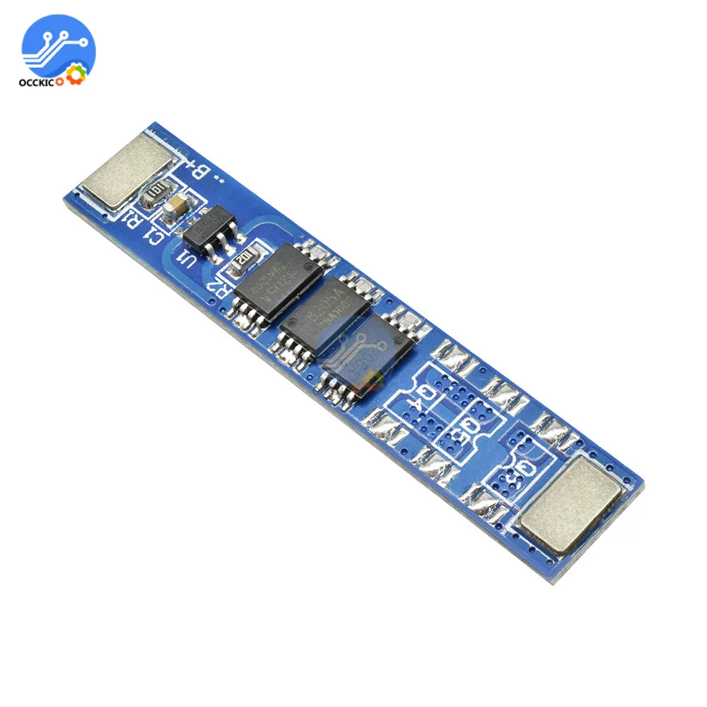 5 шт./лот BMS 1S 5A 10A 15A 3 7 V 3MOS 4MOS 6MOS 18650 Защитная плата для зарядки литиевой батареи 16850