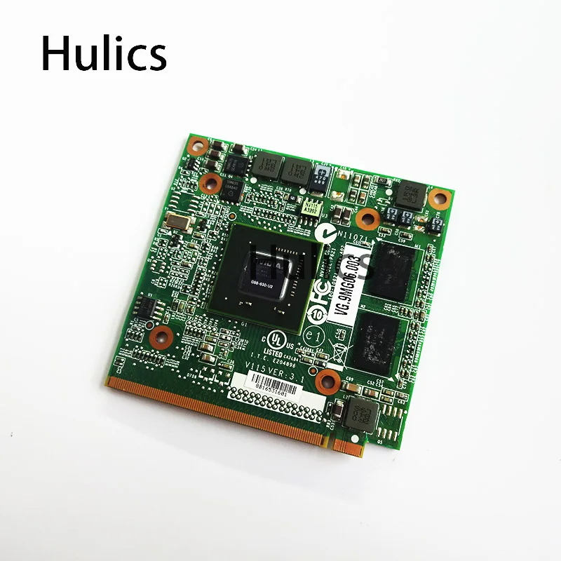 Видеокарта Hulics Original 9300MGS MXM II DDR2 256 Мб G98-630-U2 графическая видеокарта для Acer Aspire 4730G