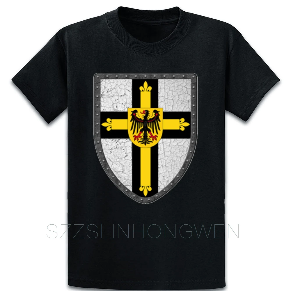 

Teutonic Shield T Shirt Short Sleeve Loose Over Size S-5XL Create Original New Style Basic Solid Summer Style Shirt