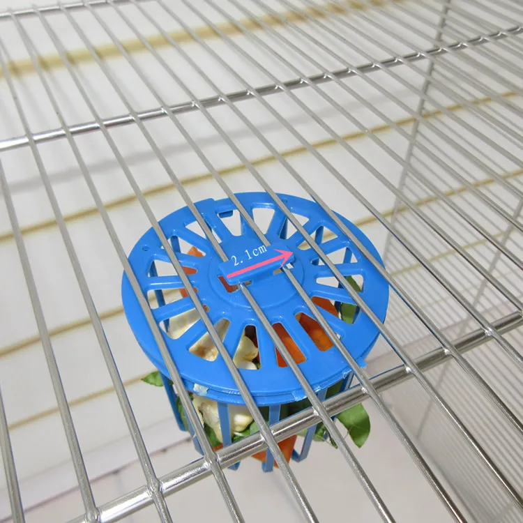 Птица кормушка для попугаев клетка фрукты подставка для овощей клетка аксессуары подвесная Корзина Контейнер игрушки ПЭТ кормушка для попугаев принадлежности для клетки